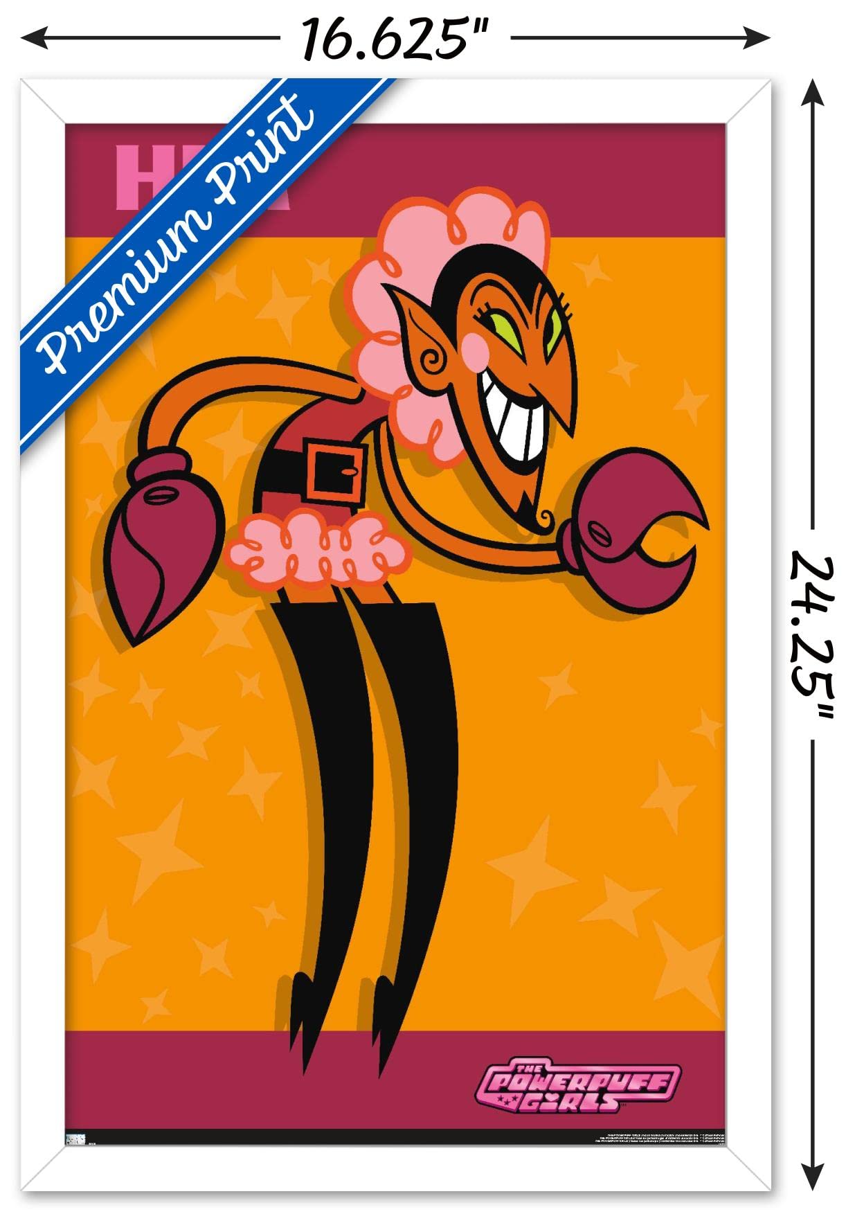Amazon.co.jp: Trends International Powerpuff Girls-Him ウォール